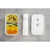 Fresh & Save, M, Vacuum Lunch Box, Plastic, Semitransparent-grey, small 8
