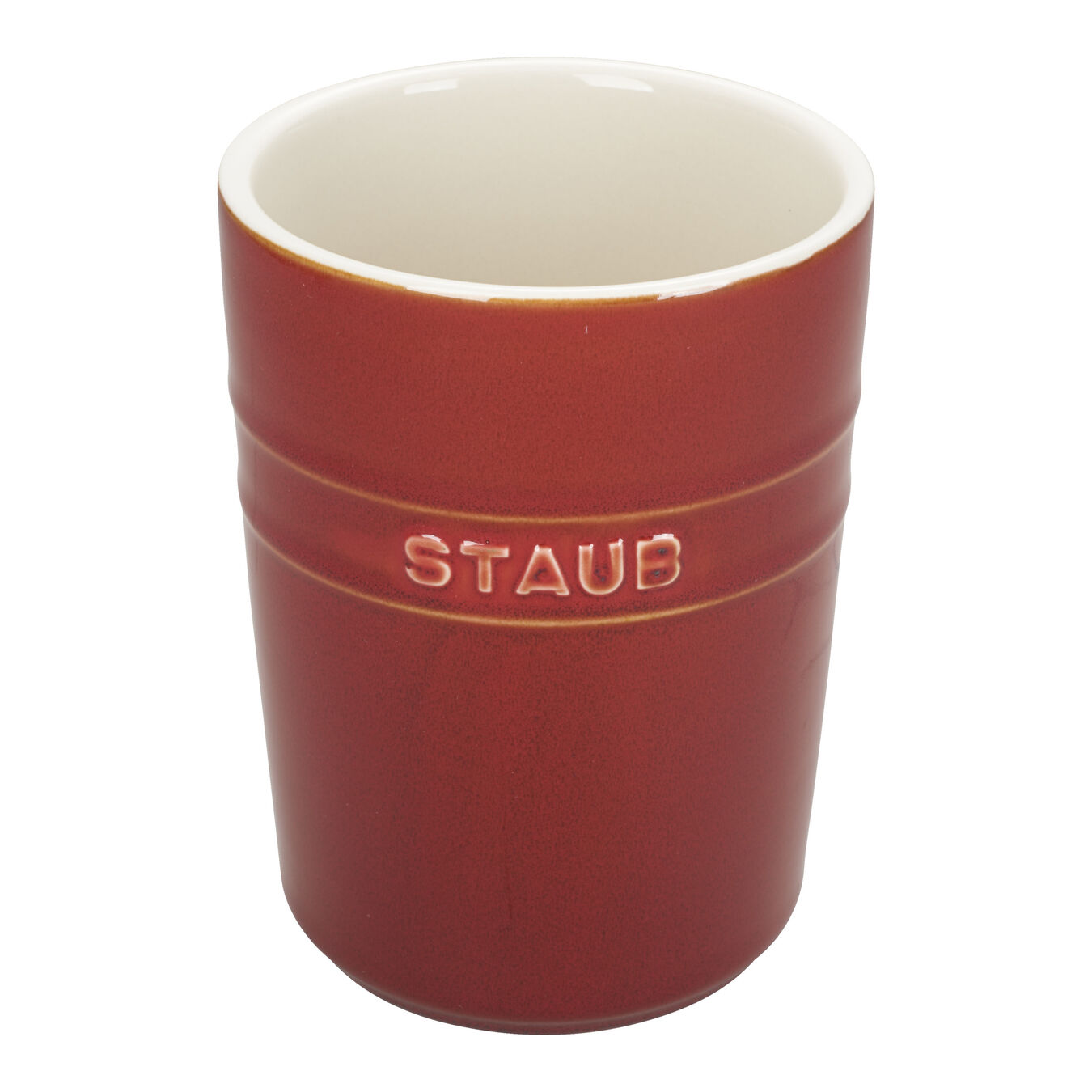 Staub Ceramics Utensil Holder Rustic Red Official ZWILLING Shop
