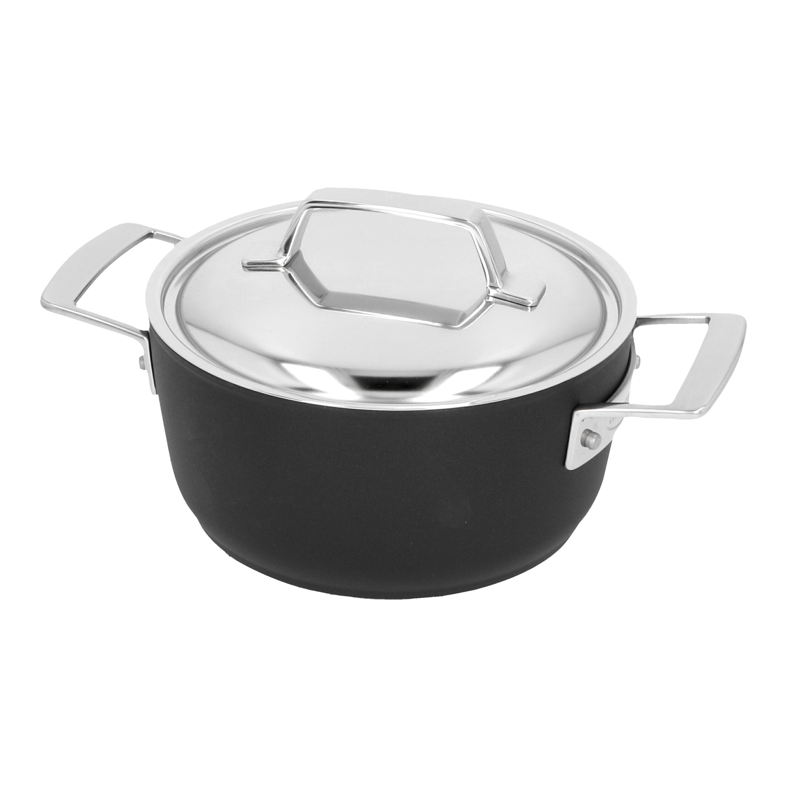 Demeyere Alu Pro 5 Kookpan met deksel Duraslide Titanium 18 cm / 2 l - Alu Pro 5 - Demeyere