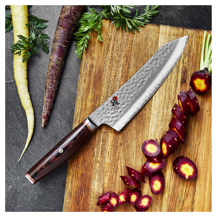 ARTISAN 6000MCT, 7-inch, Rocking santoku, brown, large 4