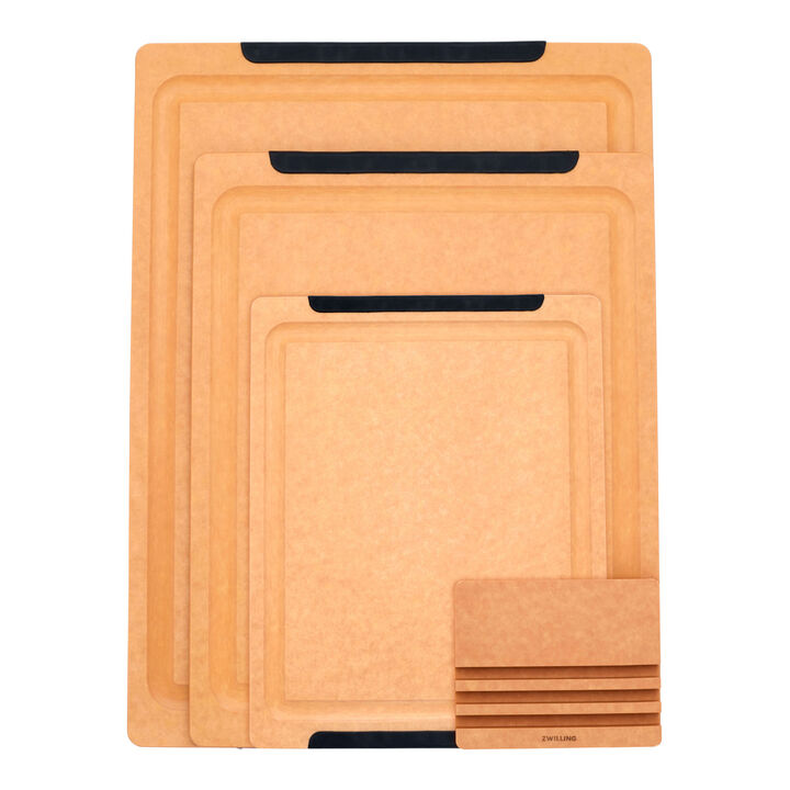 4-pc Plant Fiber Cutting Board Fiber Wood, large 1