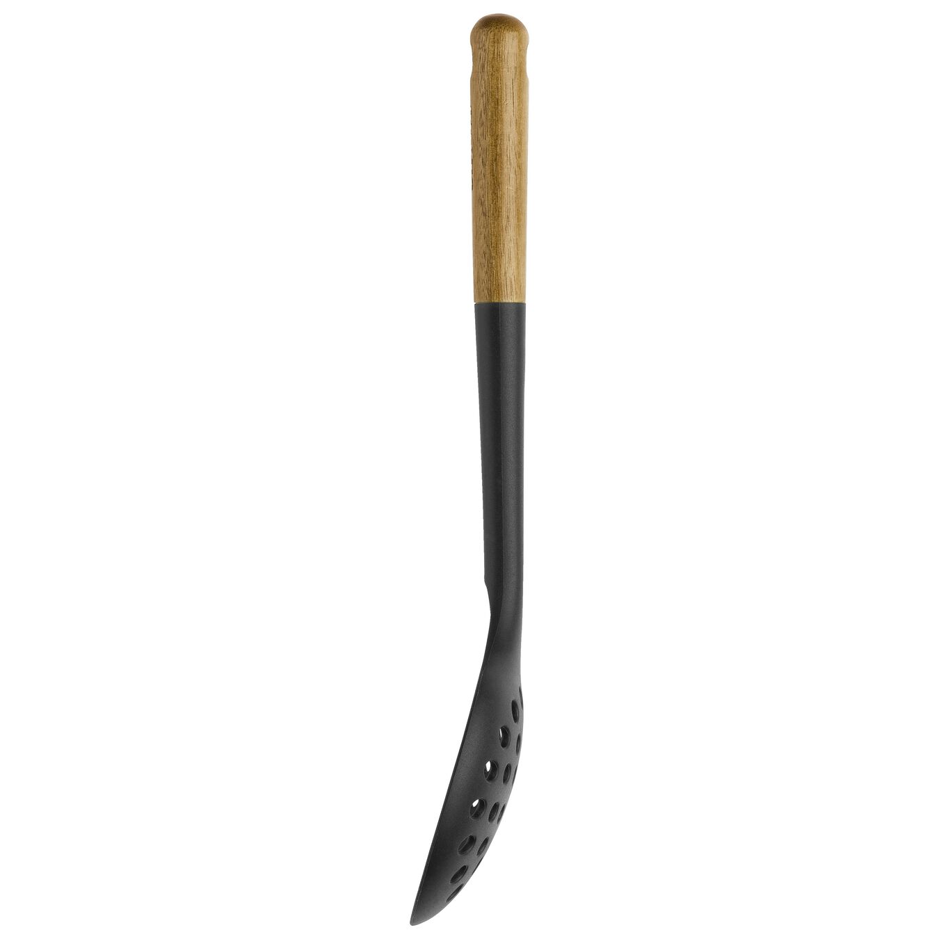 31 cm silicone Skimming ladle, black,,large 3