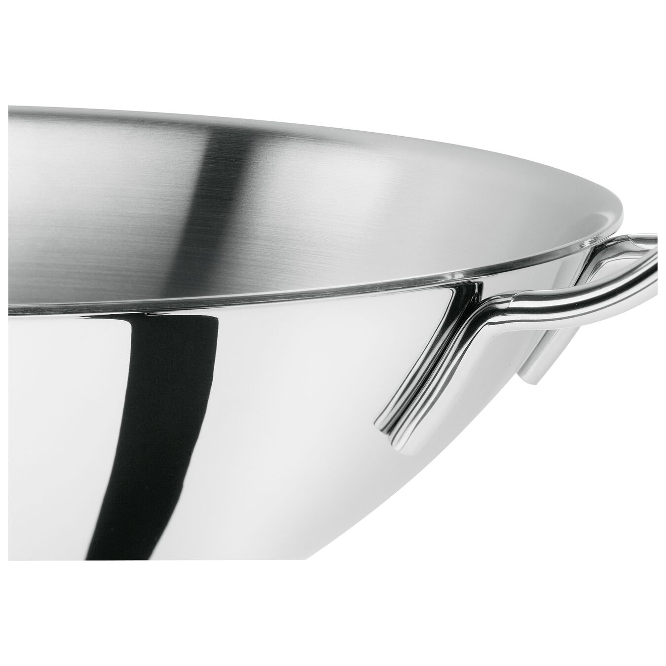 32 cm 18/10 Stainless Steel Wok,,large 7