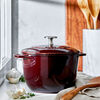 Cast Iron, 1.5 qt, Petite French Oven, grenadine, small 3