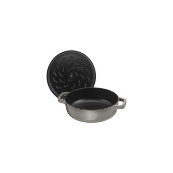 Sote Tenceresi Chistera | döküm demir | 28 cm | Grafit Gri,,large 2