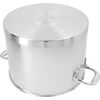 8.5 qt Stock pot with lid, 18/10 Stainless Steel ,,large