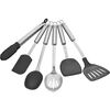 6-pc Kitchen Cooking Tool Set, 18/10 Stainless Steel ,,large