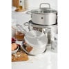 Quadro, 10 Piece 18/10 Stainless Steel Cookware set, small 3