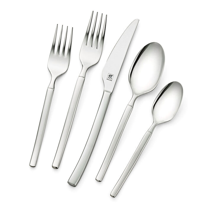 Opus (polished), 45-pc Flatware Set, 18/10 Stainless Steel , large 1