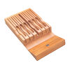 Knife storage, no-color | bamboo,,large