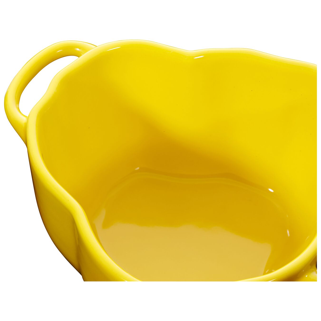 450 ml ceramic Cocotte, yellow,,large 2