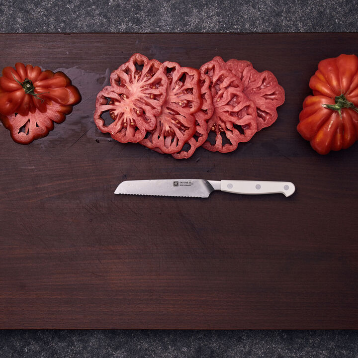 Pro le blanc, 5-inch, Utility knife, white, large 4