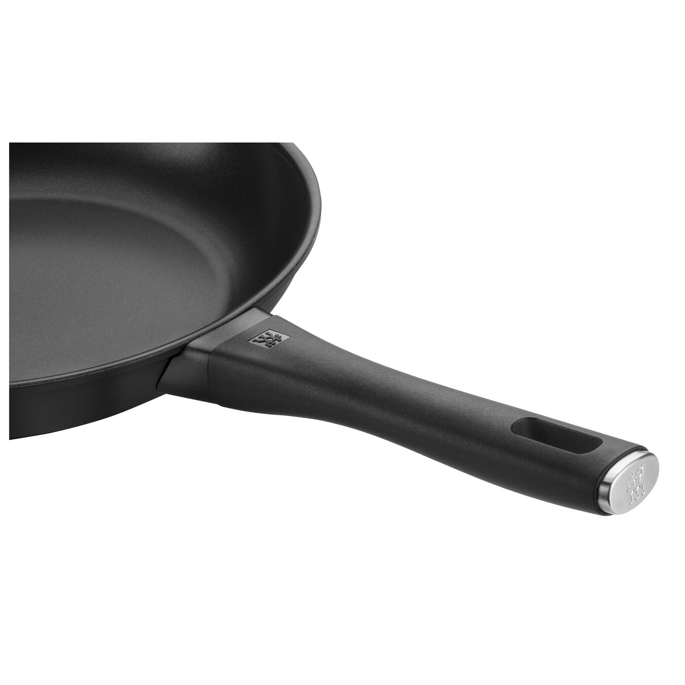 26 cm Aluminium Frying pan black,,large 5