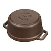 La Cocotte, Mini Cocotte 10 cm, Rond(e), Chocolat, Fonte, small 7