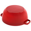 Cast Iron - Specialty Shaped Cocottes, 3.75 qt, Essential French Oven, cherry - Factory Second, small 3