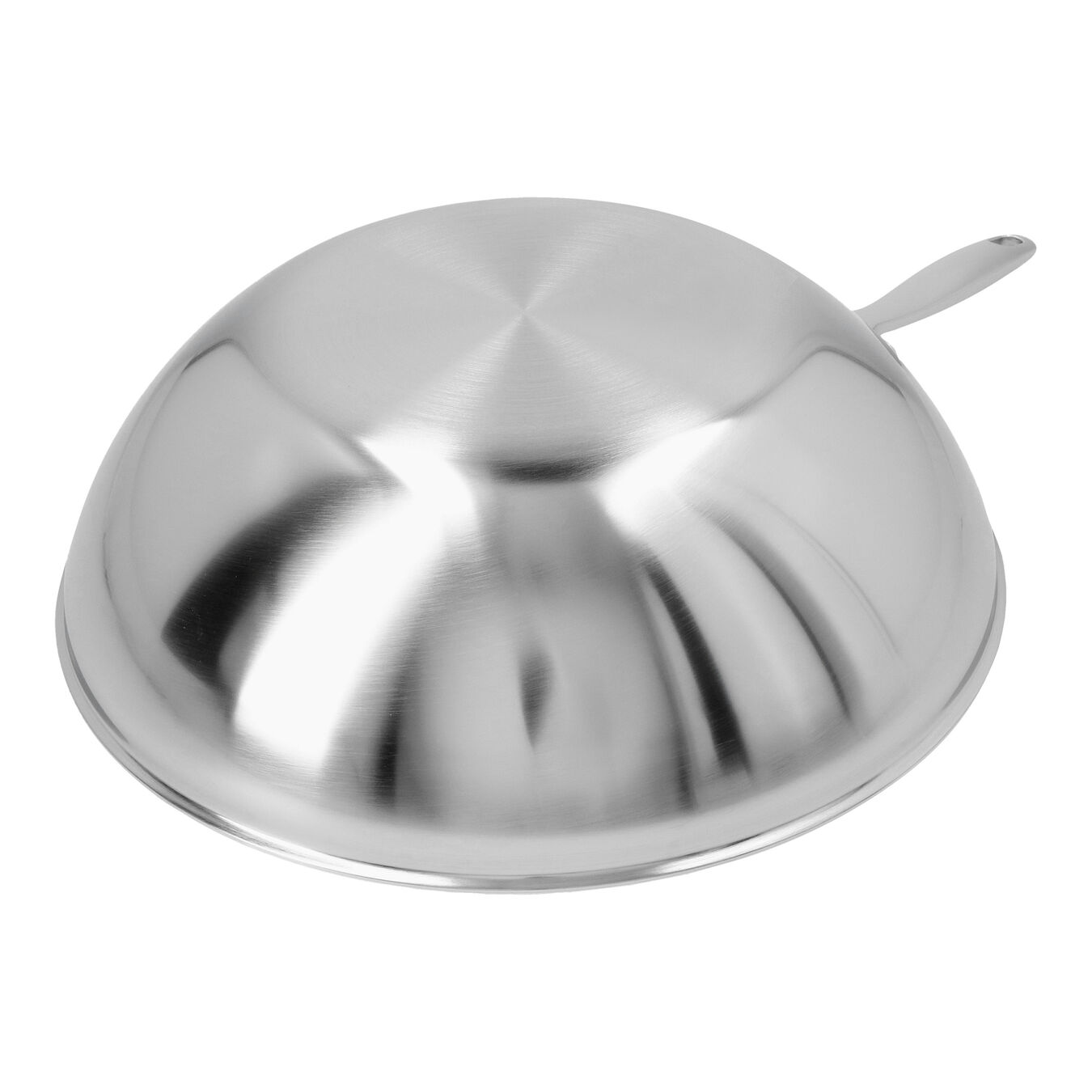 Demeyere Industry 5Ply 101.5oz, 18/10 Stainless Steel, Wok, silver Official ZWILLING Shop