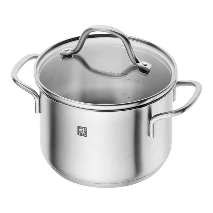 Flow, 5-st, Gryt & kastrullset, Silver, large 4