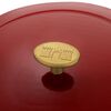 Bellamonte, 7.5 qt, Round, Cocotte, Red, small 6