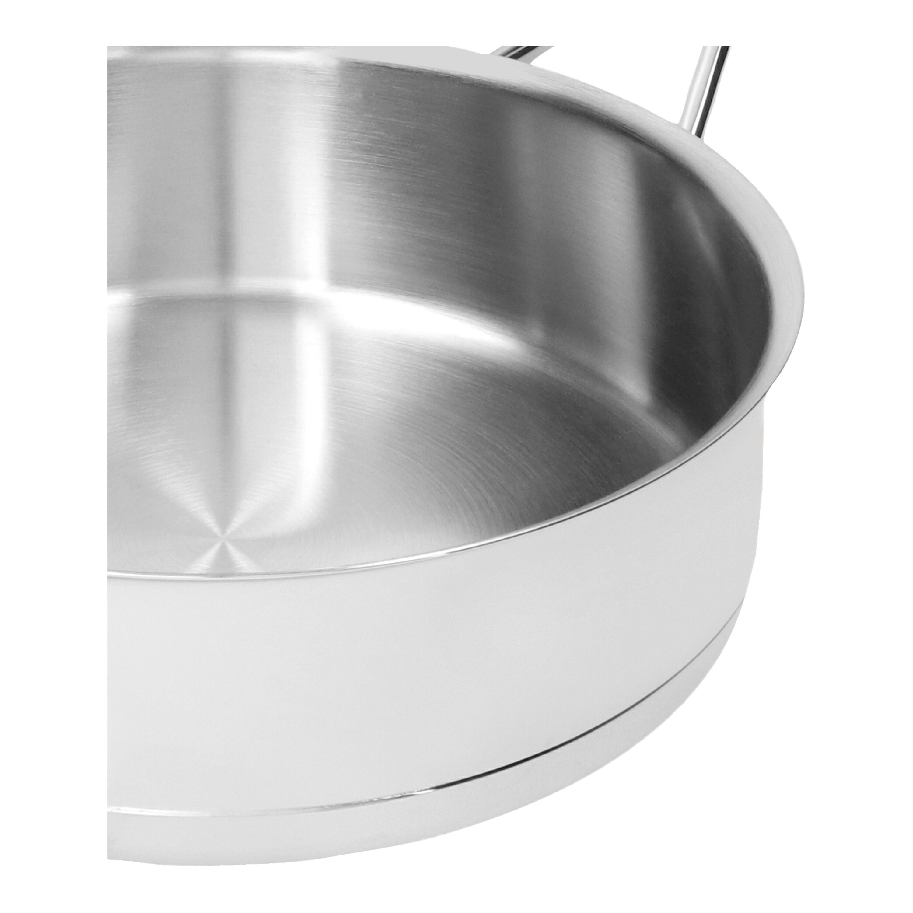 Demeyere Silver 7 Sauteerpan met dubbelwandig deksel 24 cm / 2,8 l - Silver 7 - Demeyere
