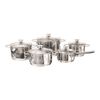 Biarritz, 10 Piece 18/10 Stainless Steel Cookware set, small 1