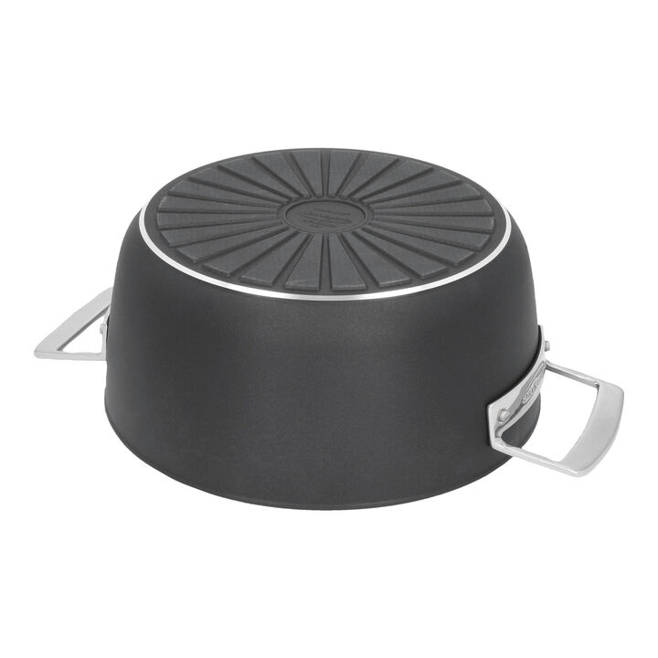 Alu Pro 5, Kookpot met deksel Duraslide Titanium 24 cm / 4,25 l, large 2