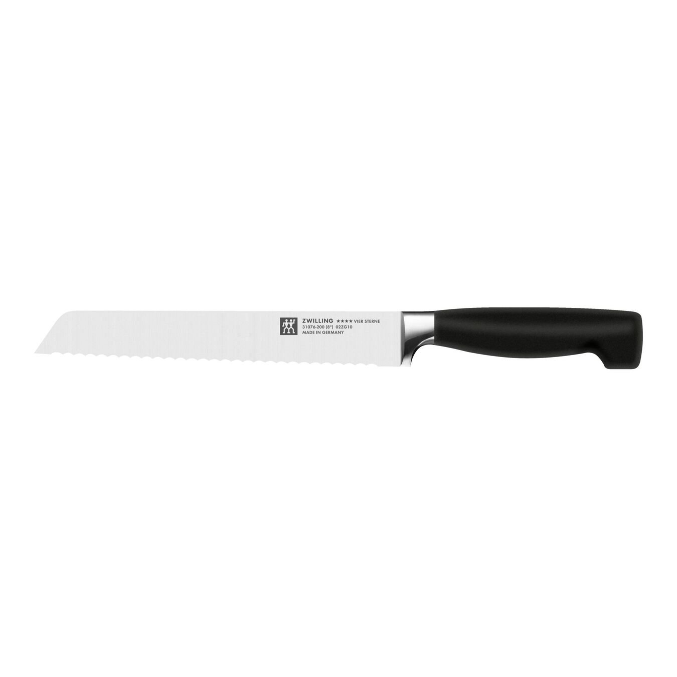 Cuchillo para pan 20 cm, con sierra,,large 1