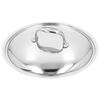 9.5-inch Sauté Pan with Helper Handle and Lid, 18/10 Stainless Steel ,,large