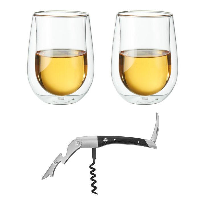 Sorrento Bar, 3-pc  White Wine Glass Set, large 1