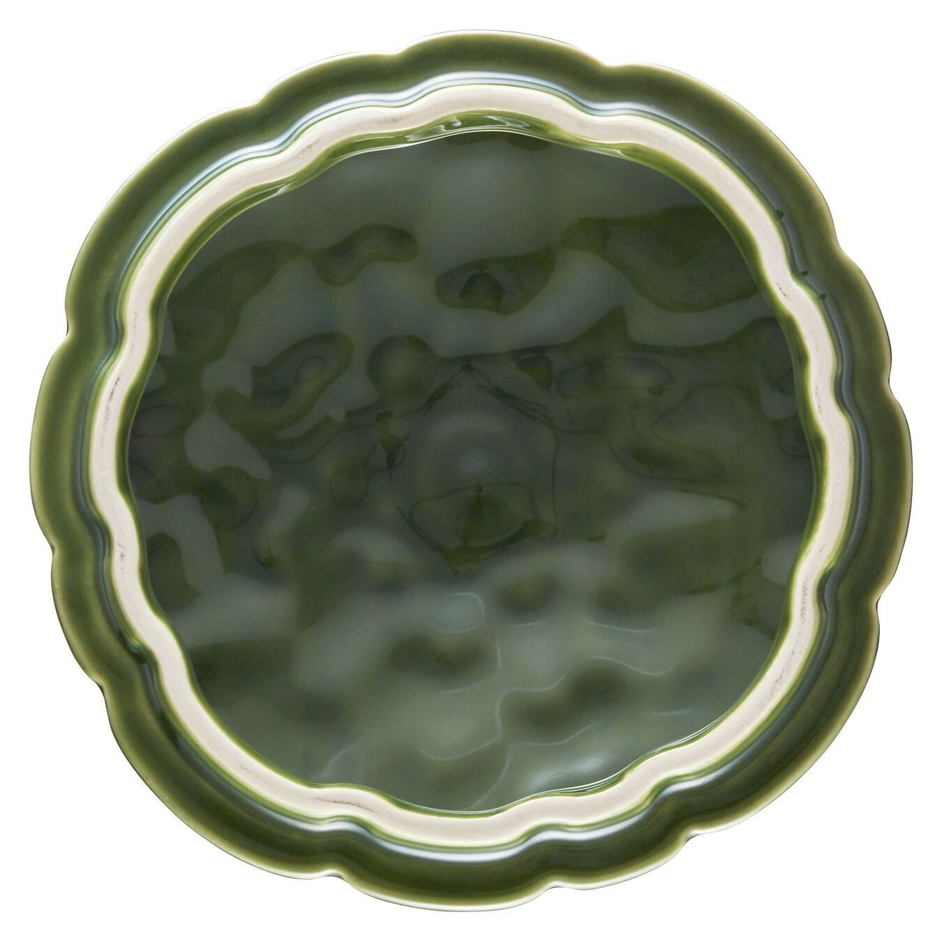 13 cm artichoke Ceramic Cocotte basil-green,,large 8