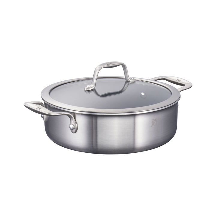 Spirit Ceramic Nonstick, Egg poacher 4 inserts, 18/10 Stainless Steel, large 2