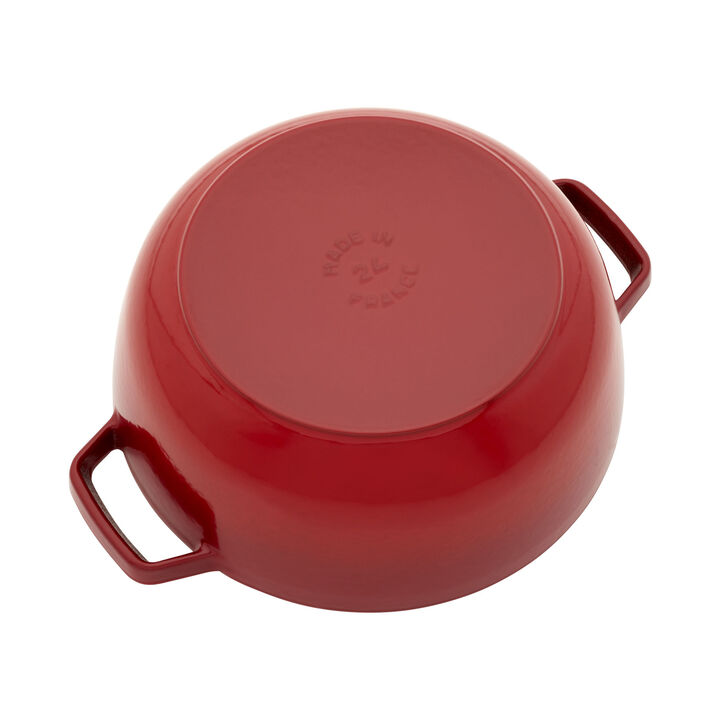 Cast Iron, 3.75 qt, Essential French Oven with Dragon Lid, cherry, large 3