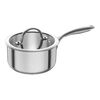 Glace, 3-pcs Stainless steel Pot set silver, small 5