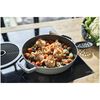 Pans, 26 cm / 10 inch cast iron Frying pan with 2 handles, graphite-grey - Visual Imperfections, small 10