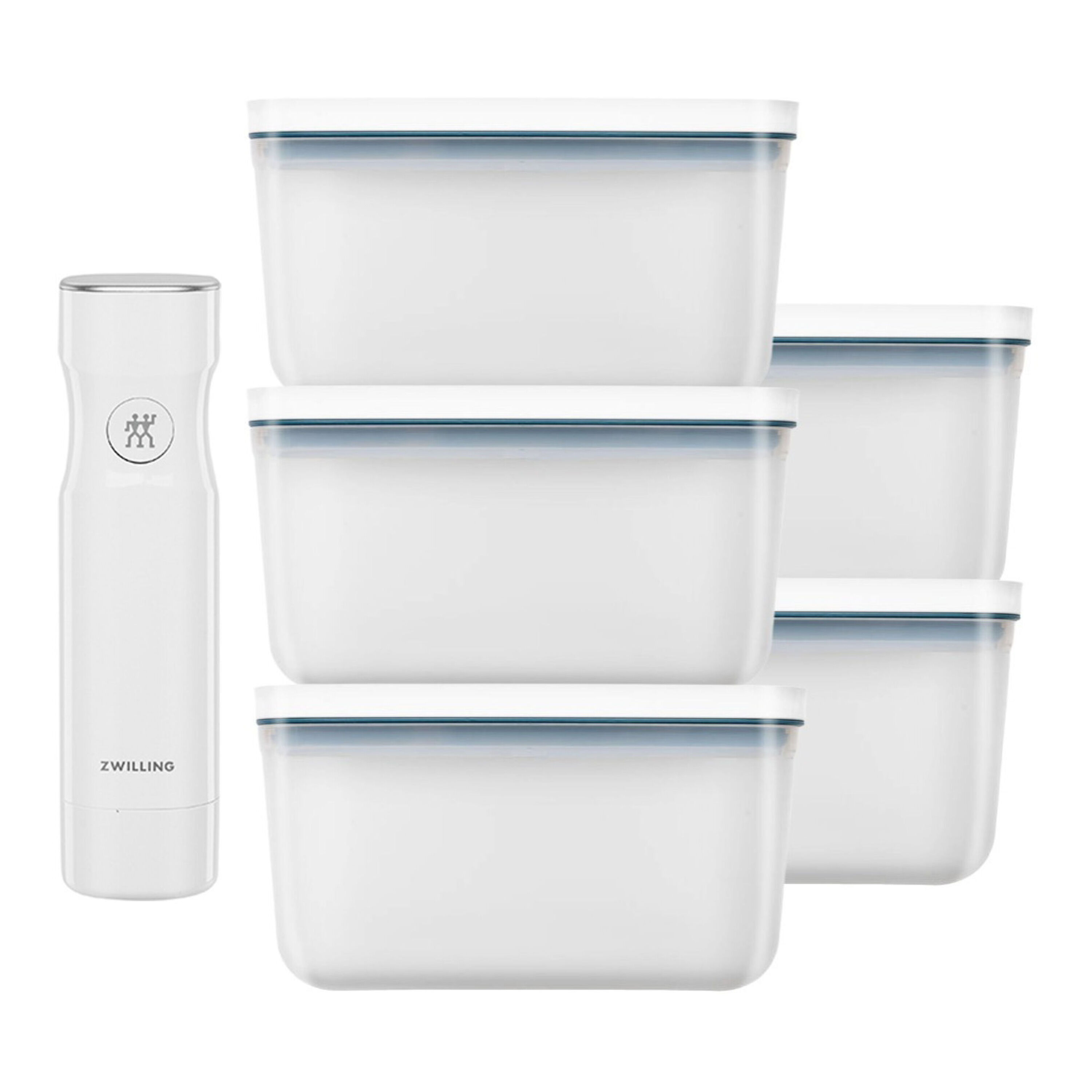 ZWILLING FRESH & SAVE Meal prep bundel, 6-delig / L, kunststof, La-mer - FRESH & SAVE - ZWILLING