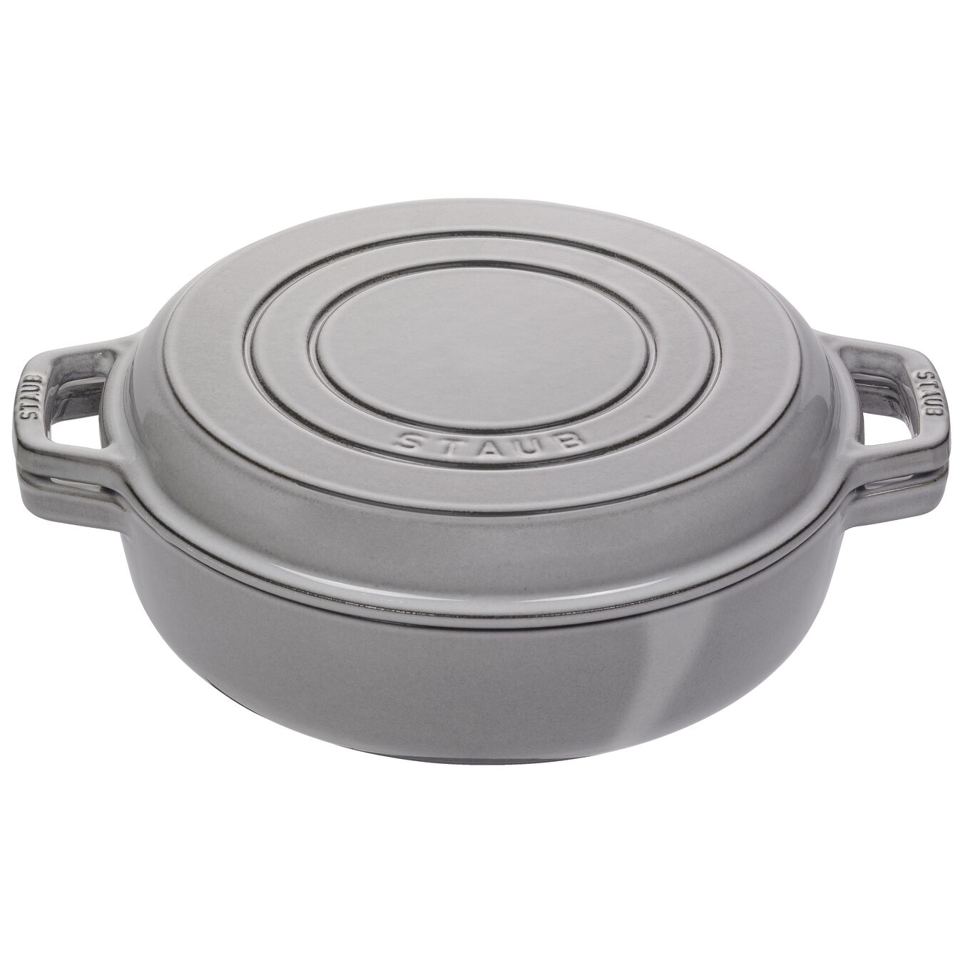 3.5 qt, Braise + grill, graphite grey - Visual Imperfections,,large 2