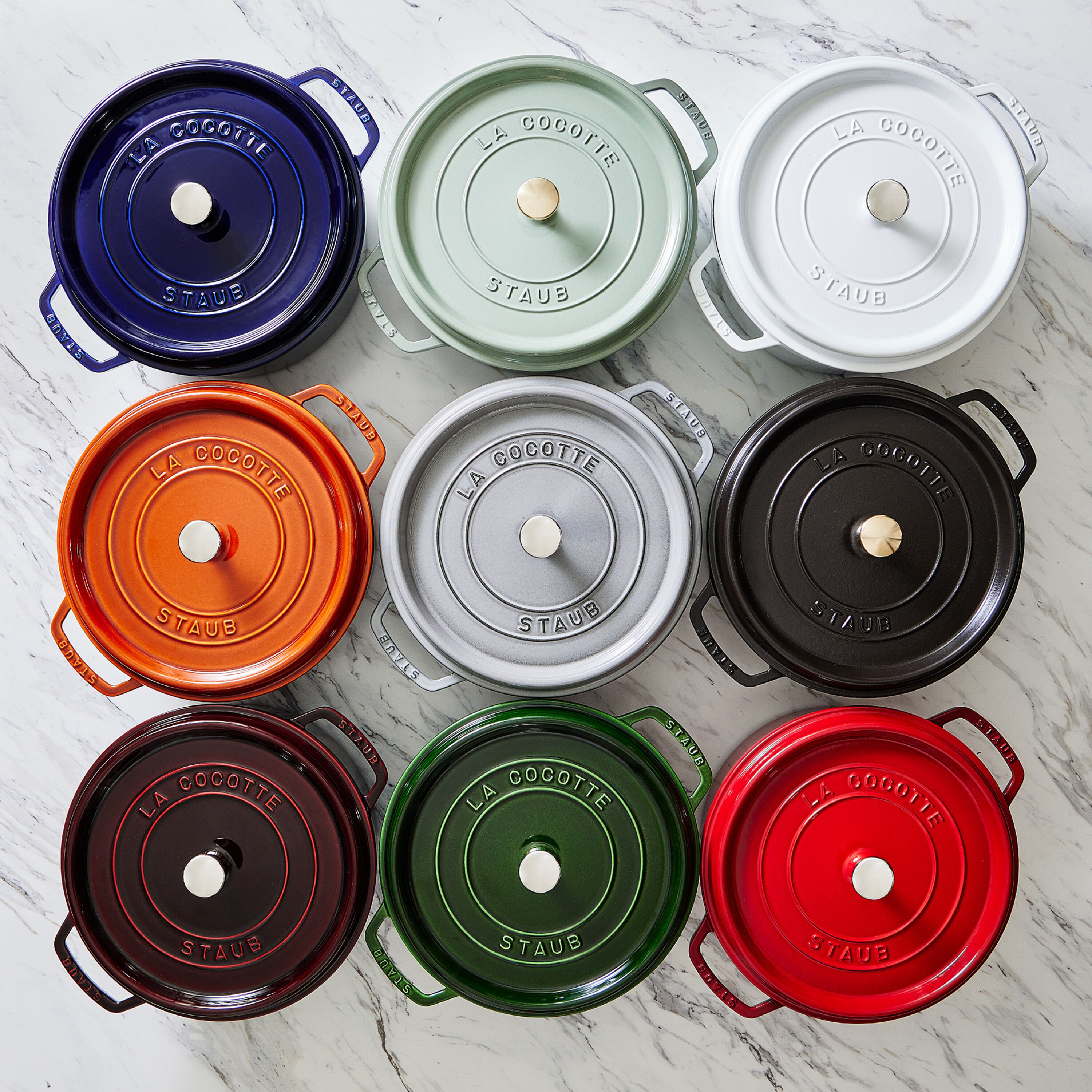 Staub Cast Iron 7 qt Round Dutch Oven