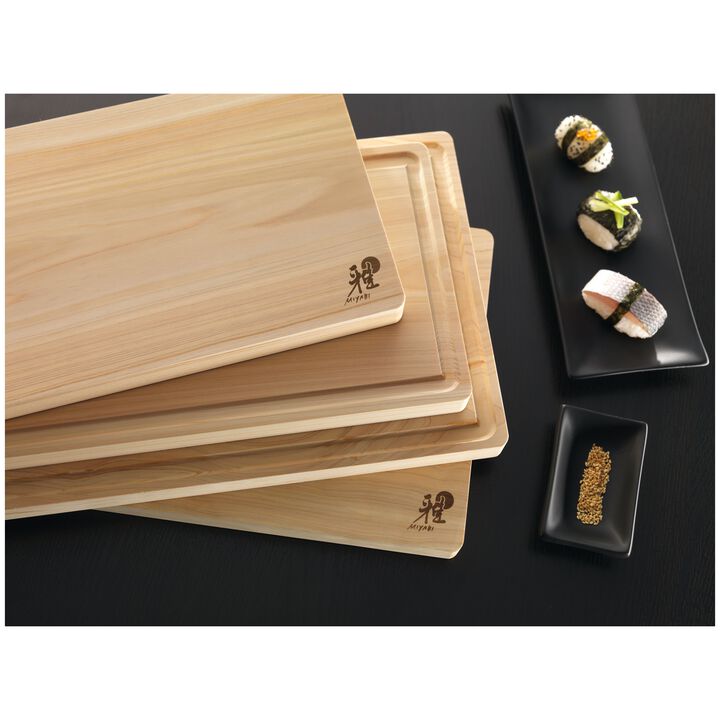 HINOKI CUTTING BOARDS, Cutting board 35 cm x 20 cm hinoki wood, large 2