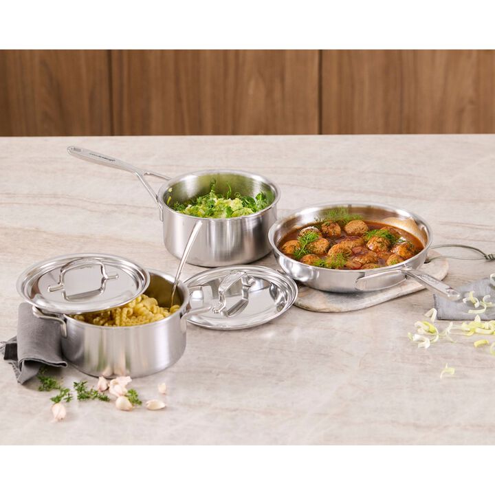 5-Plus, Potten- en pannenset, 3-delig, large 2