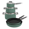 Pure, 8-pc Stainless Steel Cookware Set, Green, small 3
