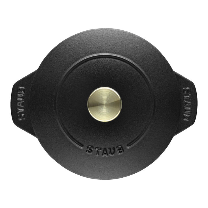 La Cocotte, 16 cm round Cast iron Rice Cocotte black, large 3