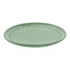 Dining Line, 22 cm ceramic round Plate flat, sage, small 1