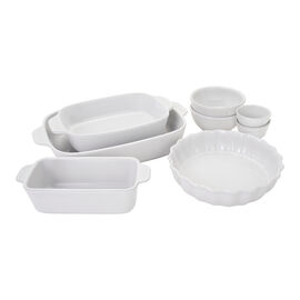 Henckels Ceramic, 8-pc, Bakeware set, white