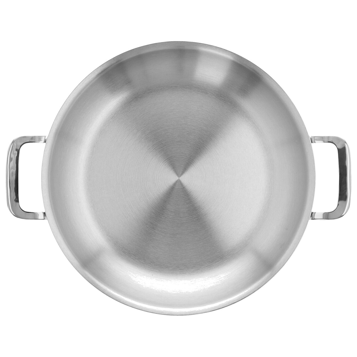 28 cm / 11 inch 18/10 Stainless Steel Frying pan with 2 handles,,large 2