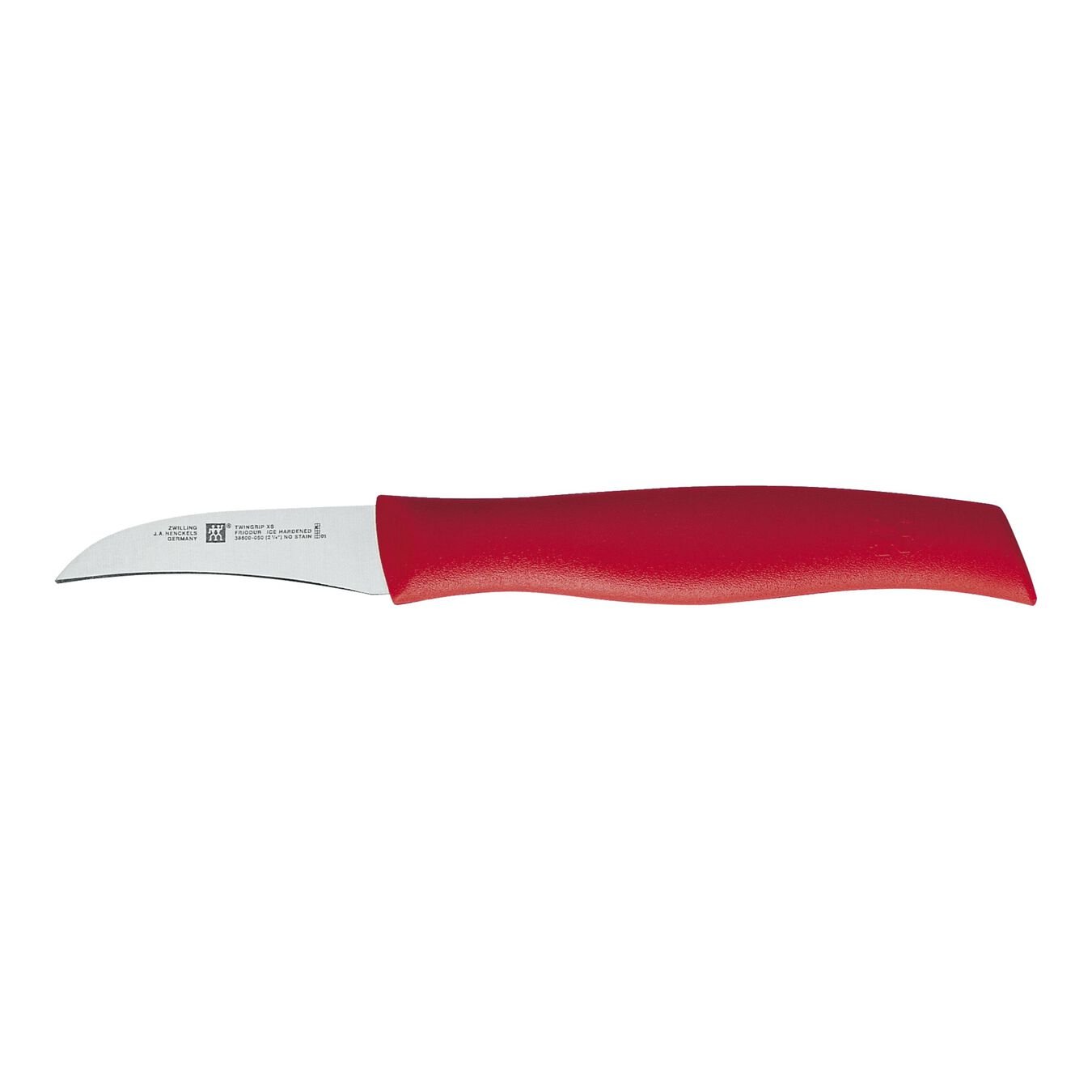 Couteau à éplucher 5 cm, Rouge,,large 1