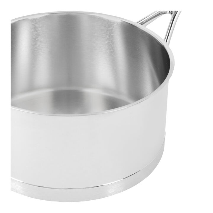 Atlantis 7, Stieltopf ohne Deckel 20 cm, 18/10 Edelstahl, Silber, large 4