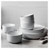 Dinnerware Set, 12 Piece | white | ceramic,,large