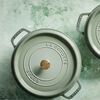 Cast Iron, 7 qt, Round, Dutch Oven, Eucalyptus, small 4