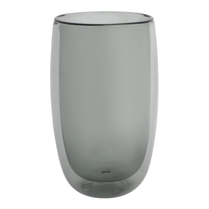 Sorrento Double Wall Glassware, 8-pc, Latte Glass Set, large 1