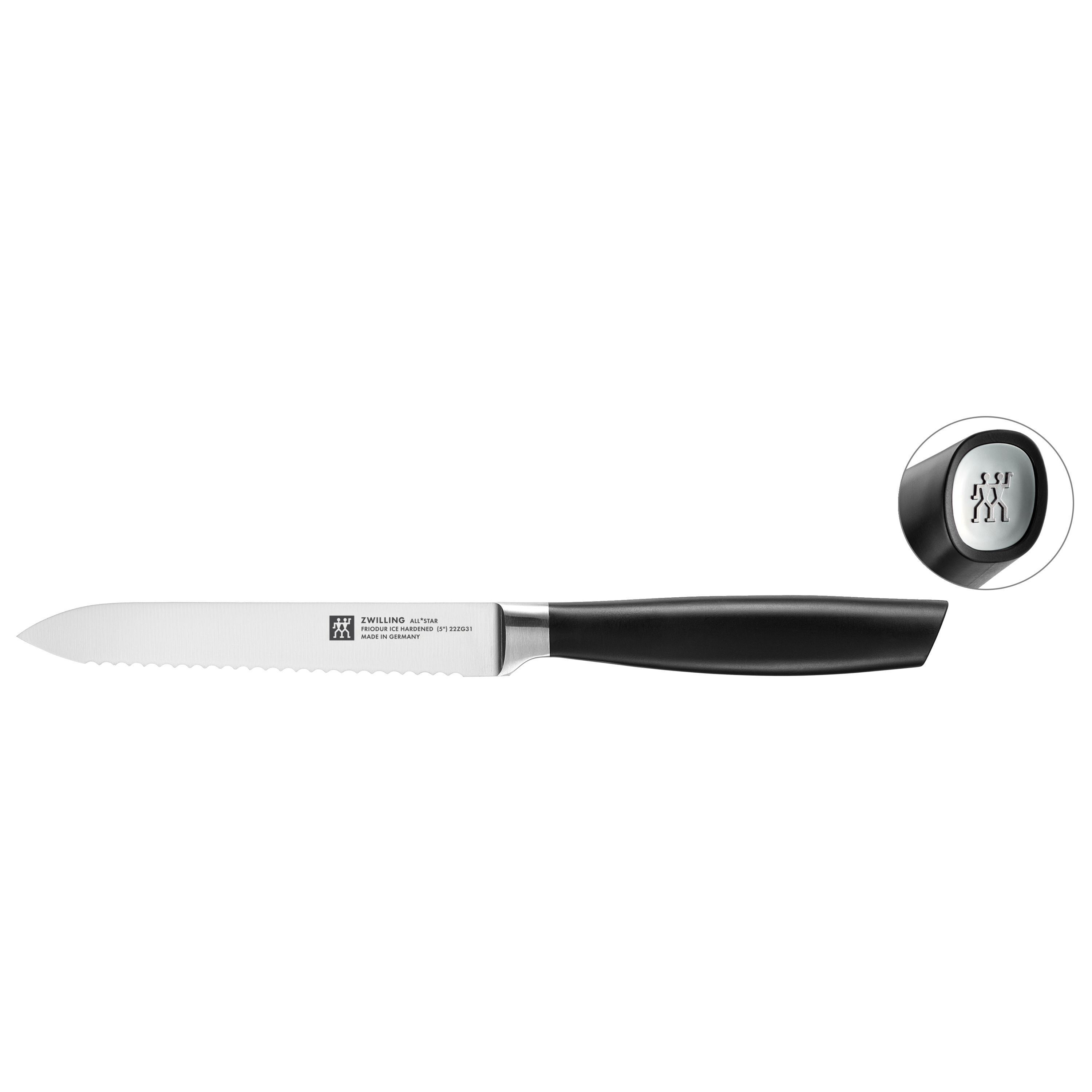 ZWILLING All * Star Couteau universel 13 cm, Argent