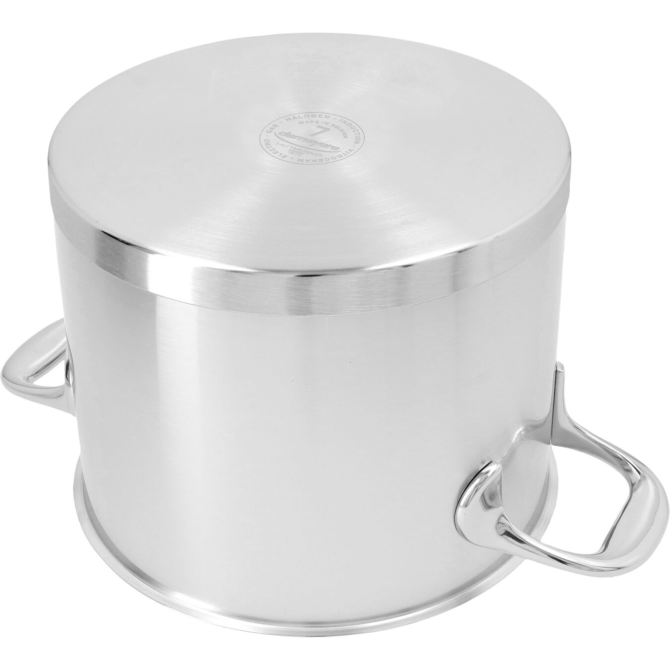 5 l 18/10 Stainless Steel Stock pot with lid,,large 6